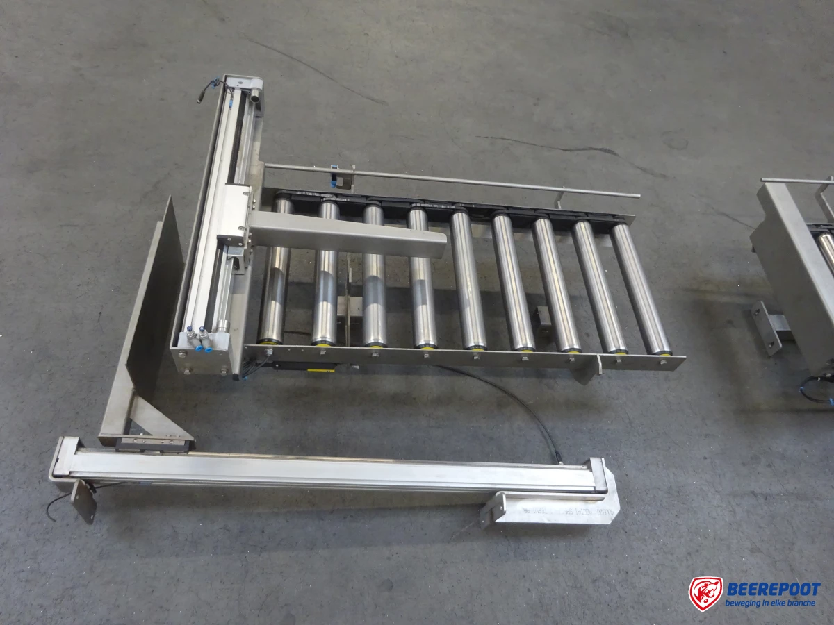 Rollenbaan, drive, RVS